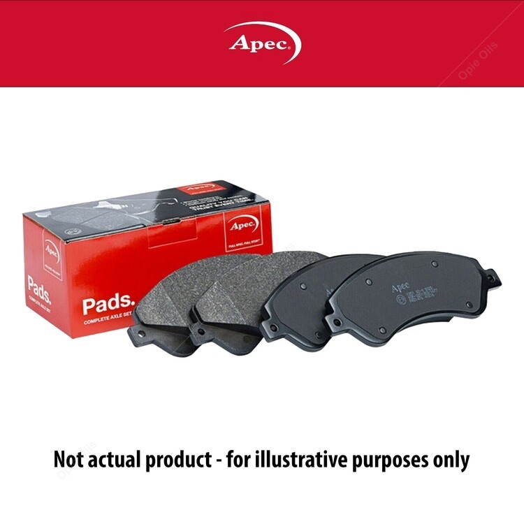 PAD1247 Apec Front Brake Pads Set For Mazda MX5 II NB 1.6 1.8 16v