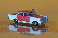 Herpa 097215 Mercedes-Benz Heckflosse Feuerwehr Schorndorf 1:87 Neu Modellauto
