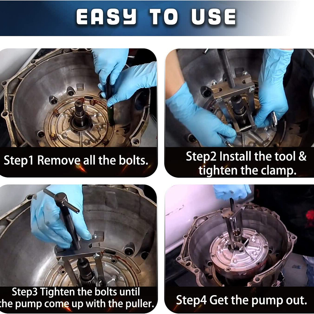 Transmission Pump Puller Remover Tool for Ford THM2004R, 350, 400