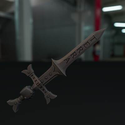 5-10x Greatswords for Templar Crusader Space Knight Miniatures