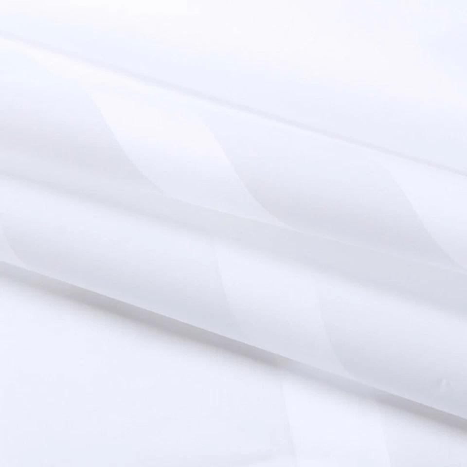 Weiß Duschvorhang Badewannenvorhang Bad Vorhang Hotel Dekoration Wannenvorhang - Bild 4 von 4