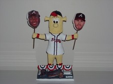 BLOOPER Atlanta Braves Mascot MLB Bobblehead Freddie Freeman Ozzie Albies New*