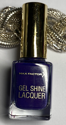 Max Factor x Gel Shine Lacquer  35 Lacquered Violet   11ml