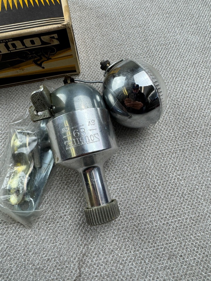 Dynamo + Phare Avant Soubitez Vintage Pour Vélo Ancien - Occasion France - Fonctionnel