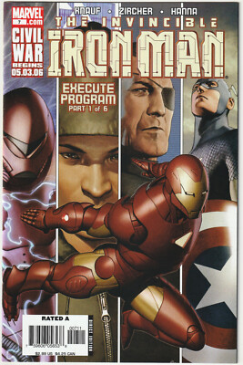   THE INVINCIBLE IRON MAN #7, Marvel Comics 2006 US-COMICHEFT NEUW TOP Z0-1