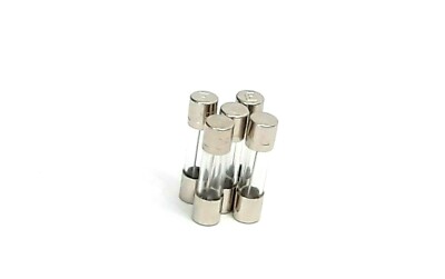 QBGTFAK 10 Pack T10AL250V 6x30 mm 10A 250V Fuses 0.24x1.18 Inch 10A amp 250 V Slow Blow Glass