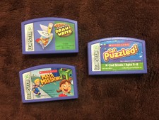 Leap Frog Leapster Game Lot Of 3