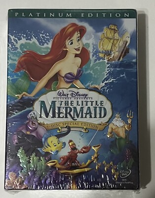 Little Mermaid Little Mermaid II Ariel's Beginning (3 DVD) NEW SEALED