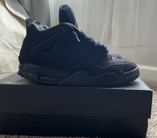 Size 9 Jordan 4 Black Cats With Box
