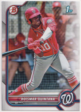 2022 Bowman #BP-83 Roismar Quintana FB Washington Nationals