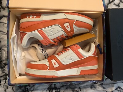 Louis Vuitton LV Trainer Orange Style BM0159 US10
