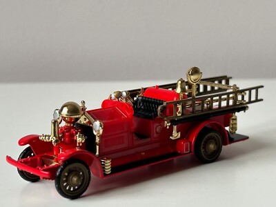 1924 Ahrens Fox Feuerwehr Auto LKW Modell Spielzeug Diecast Amercom Maßstab 1:64