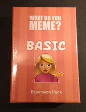 What Do You Meme?  BASIC Expansion Pack Card Game New Sealed 