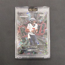 2023 Wild Card Alumination Comix CJ Stroud Rookie Serial #4/15 Football