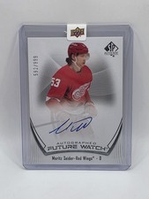 2021 SP Authentic Moritz Seider Autograph #135 card