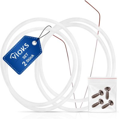 VIOKS Set 2 Stk Reparatursatz Pumpentopf Dichtung 12005744 - Ø 182Mm Für Spülmas
