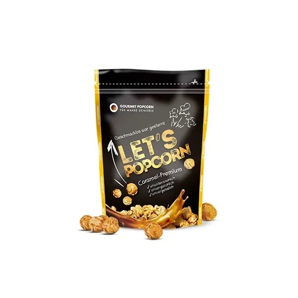 Let’s Popcorn Caramel SeaSalt 3 Pack | Sweet and Salty Popcorn | Air-Popped Fresh - Image 2 of 4
