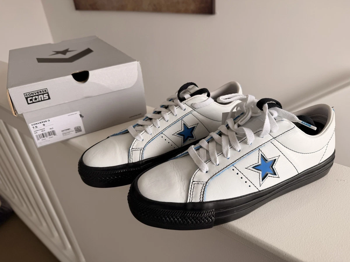 Eddie Cernicky x Converse One Star Pro Low White Kinetic Blue for