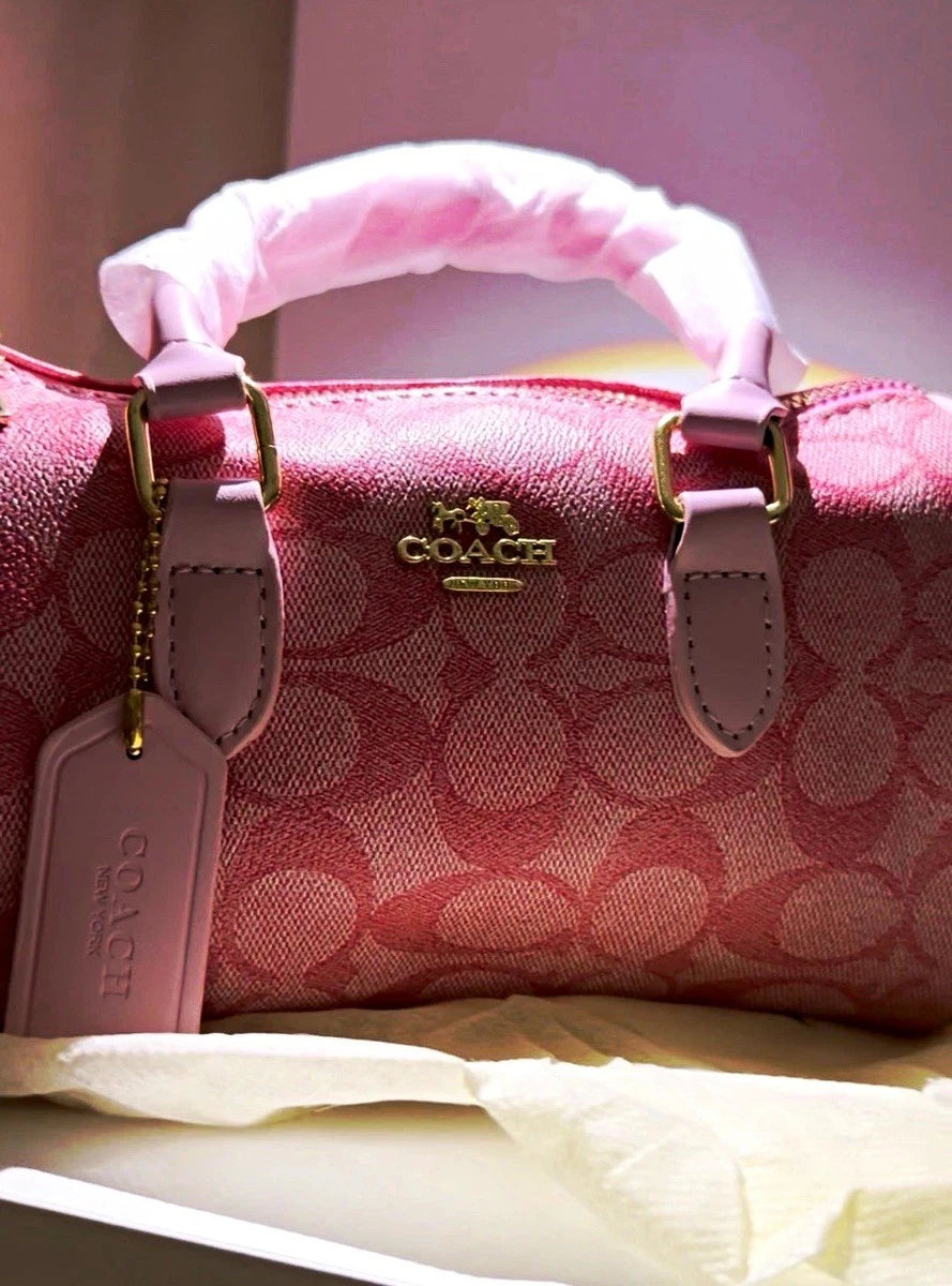 Coach Pink Satchel Bags & Handbags for Women for sale | eBay