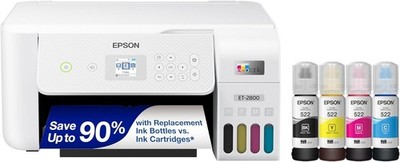 EcoTank ET-2800 Special Wireless Color All-in-One Supertank Printer