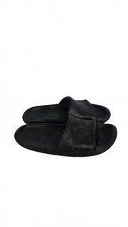 Louis Vuitton Waterfront Mule Monogram Eclipse Slides LV 9 EU 43 with Receipt