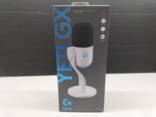 Logitech G Yeti GX White Wired Dynamic Supercardioid Gaming Microphone Used