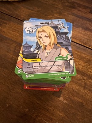 Naruto Mythos First Edition - Common und Uncommon Bundle (160+ Karten + Full Art)