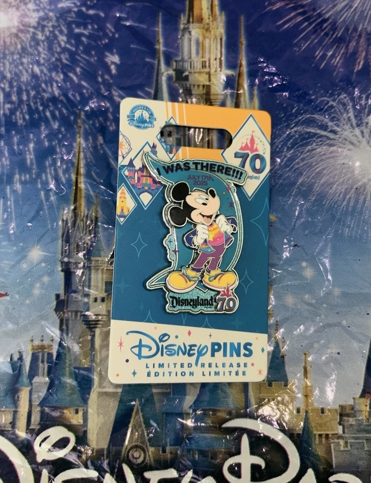 Disneyland Cast Member Limited Release ‘I Was There’ Mickey Pin July 17 NEW - Image 3 of 3