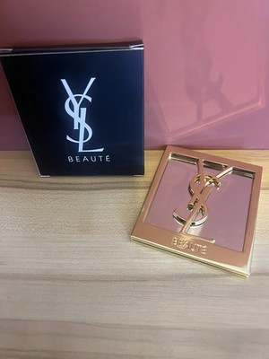 Yves Saint Laurent 化粧ボックス ミラー付き Yves Saint Laurent YSL Logo Beauty Makeup Mirror in Box | eBay