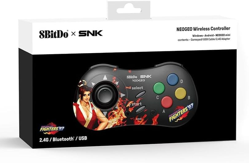 8BitDo x SNK NEOGEO Game Wireless Controller KING OF FIGHTERS'97