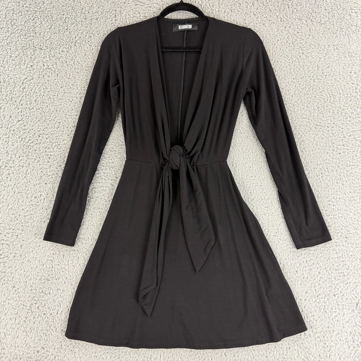 princess polly baby blue dress Black Long Sleeve Maxi Dresses main image 1