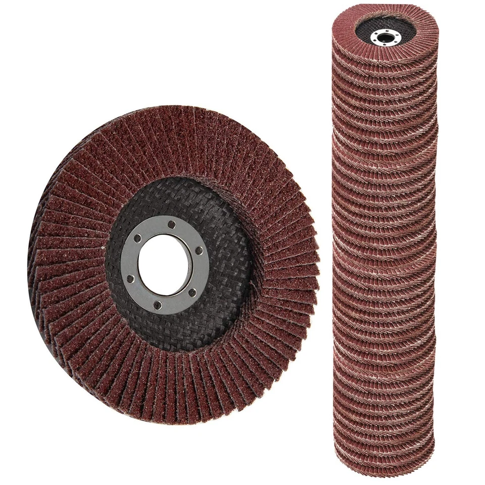 Flap Discs 40 PCS 4.5 Inch - Assorted Grit Grinding Wheels - Image 3 of 4