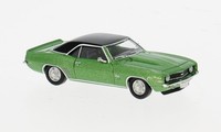 Brekina 18379 - 1/87 Chevrolet Camaro, GrüN/Schwarz, 1969 - Neu