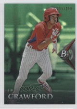 2014 Bowman Platinum Chrome Prospects Emerald 255/399 JP Crawford #BPCP67 6u5