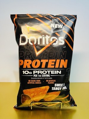   New Limited Edition Doritos PROTEIN Sweet & Tangy BBQ Barbecue Crunchy 7oz