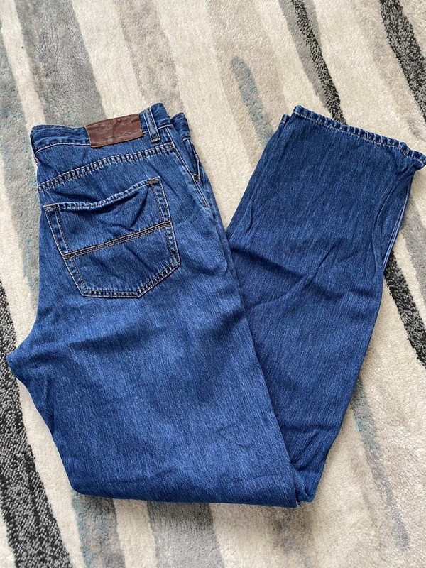 MENS TOMMY BAHAMA CLASSIC FIT STRAIGHT LEG BLUE JEANS SIZE 34 X 34