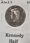 2003 S Proof Kennedy Half Dollar No Silver Clad Proof