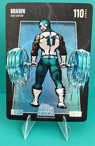 2026 Bo Jackson Battle Arena Brawn AJ Brown #BF-212 Ice Battle Foil 1st Edition