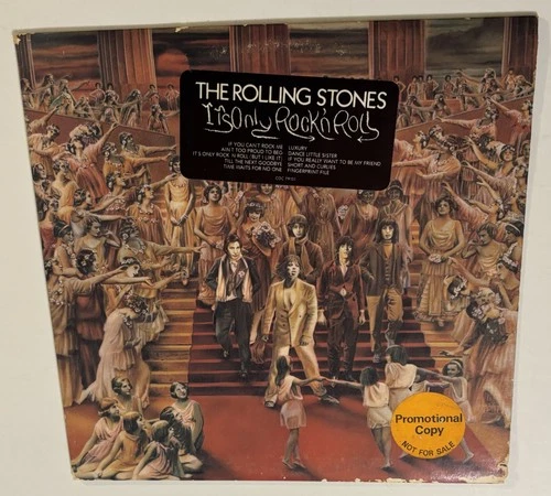 The Rolling Stones It's Only Rock 'n Roll LP 1974 PROMO COC 79101 Vinyl Record