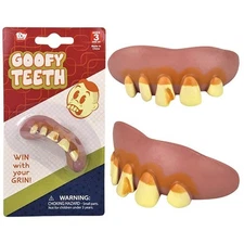 Rhode Island Novelty - Joke Gag Toys - GOOFY TEETH - New