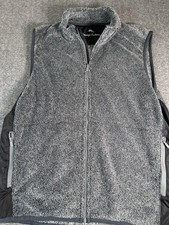 Tommy Bahama Men s Cascade Cozy Vest Coal Gre...
