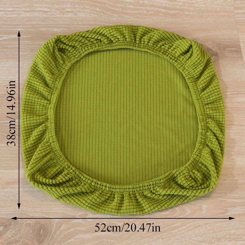 Funda de Asiento Universal Elastizada Boda Comedor Silla Asiento Cojín Silla Funda☋ Foto 2 de 4