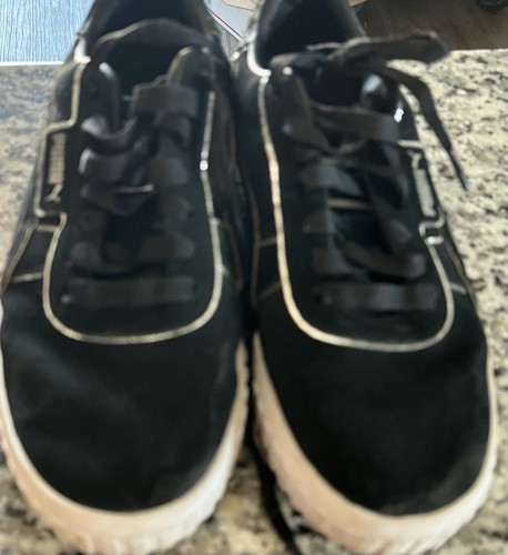 Puma Women’s Size 10 Cali "Wabi Sabi Black Silver Metallic" 373910-02 - Picture 2 of 11