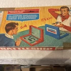 Vintage Milton Bradley Battle Ship Board Game 1967 Box Has Been Taped