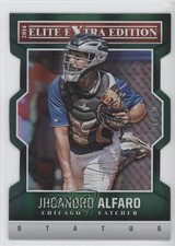 2014 Panini Elite Extra Edition Status Emerald Die-Cut 7/25 Jhoandro Alfaro 1b7
