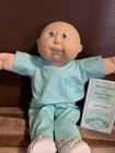 Vintage CABBAGE PATCH licking Lips, tongue out, Dr. outfit! Very cute!! 1986