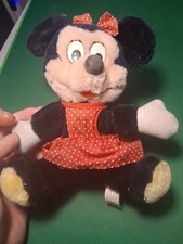 Vintage Walt Disney World Minnie Mouse Stuffed Animal Plush Toy Doll
