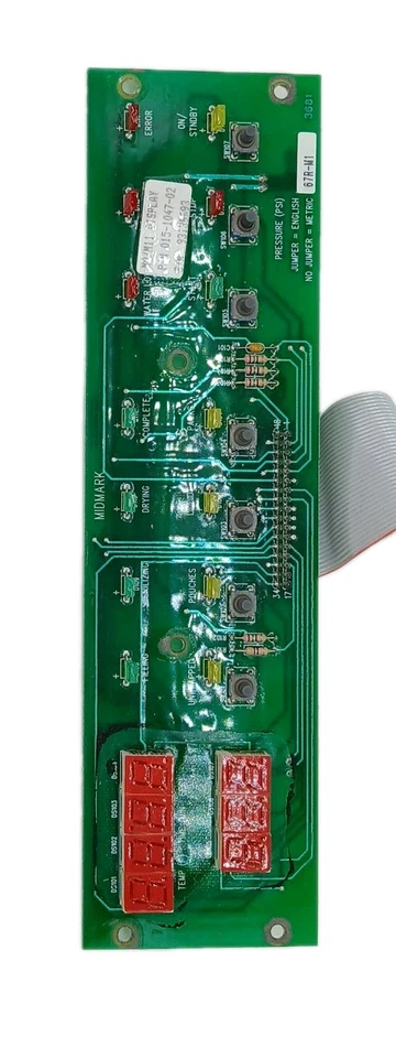 Placa de PC con pantalla esterilizadora Midmark M9/M11 solamente - OEM # 002-0369-02 Foto 3 de 4