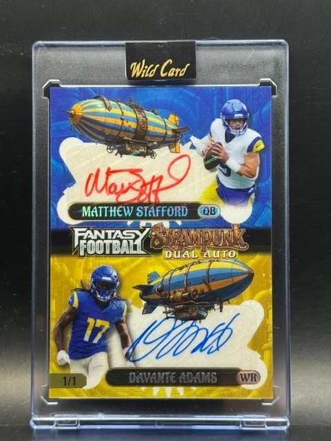 25+ Matthew Stafford Autographed Football Sports Trading Cards