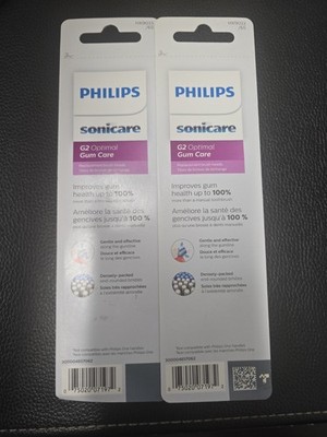 Philips Sonicare Optimal Gum Care Brush Heads - White 2 Pack 